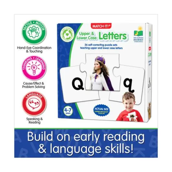 Match It! - Upper & Lower Case Letters {8}