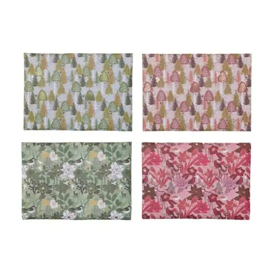 Hello Honey&reg; 28" Wrapping Paper Sheets with Flora & Fauna Patterns, 12ct. {1}