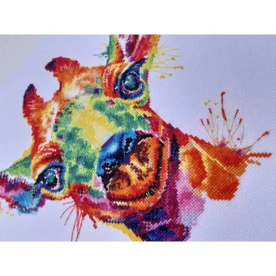 Oven Giraffe Cross Stitch Kit {4}