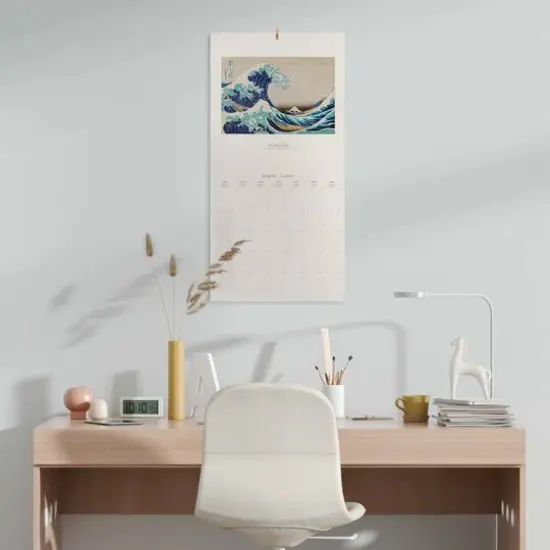 TF Publishing 2024 Japanese Art Bilingual Wall Calendar {5}