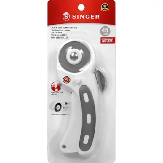 SINGER&reg; 45mm Rotary Cutter with Trigger Release & Blade Replacement {3}