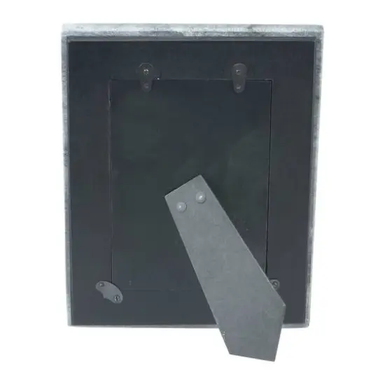 Hello Honey&reg; 2 Pack Gray Marble Photo Frames {6}