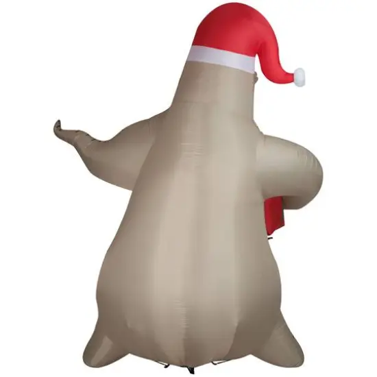10.5ft. Giant Airblown&reg; Inflatable Oogie Boogie with Present for Lock, Shock & Barrel {3}