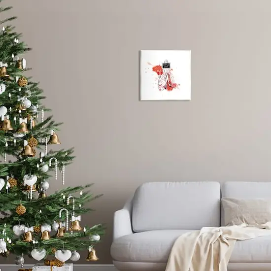 Stupell Industries Better Not Pout Holiday Fashion Wall Plaque Art {3}