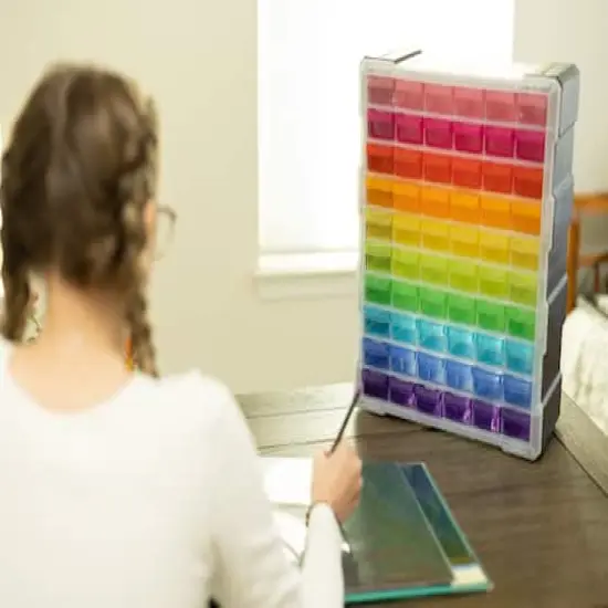 Everything Mary Rainbow 60 Drawer Organizer {6}