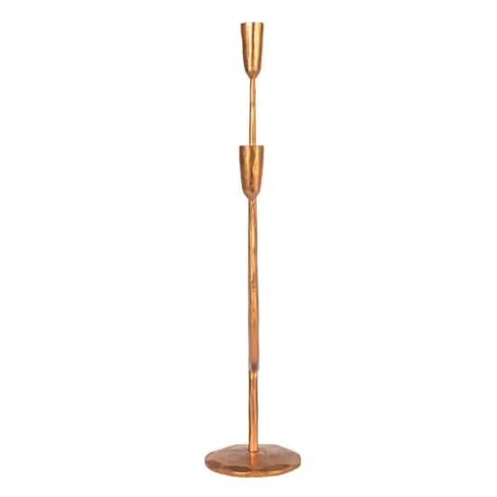 Hello Honey&reg; 21.5" Copper Metal Candelabra {5}