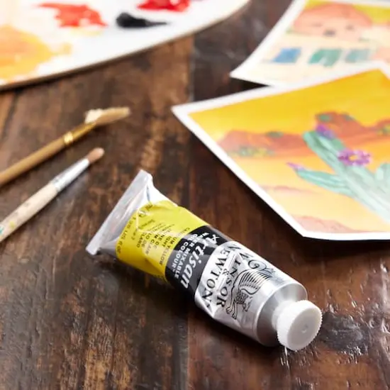 Winsor & Newton&reg; Artisan Water Mixable Oil Color, 37mL Cadmium Yellow Light {3}