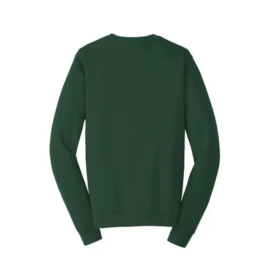 Port & Company® Fan Favorite™ Fleece Crewneck Sweatshirt Forest Green {5}