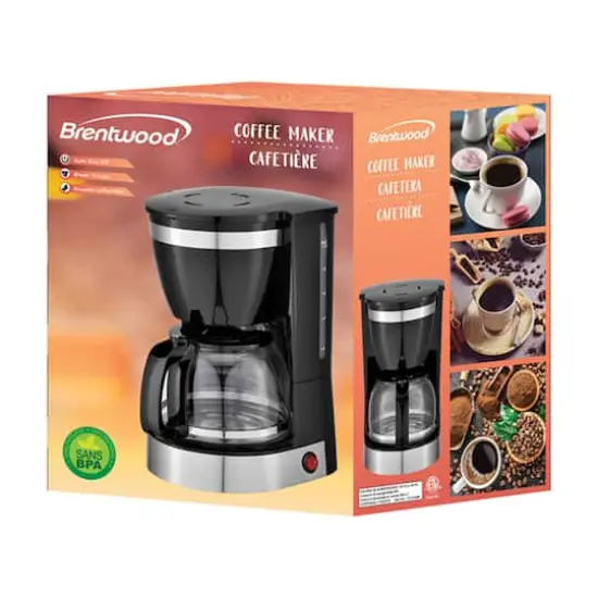 Brentwood 12-Cup Black Coffee Maker {9}