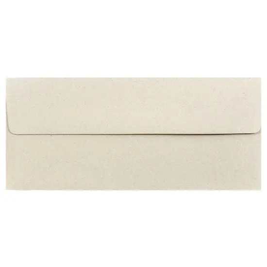 JAM Paper 4.125" x 9.5" #10 Envelopes, 50ct. Sandstone {1}