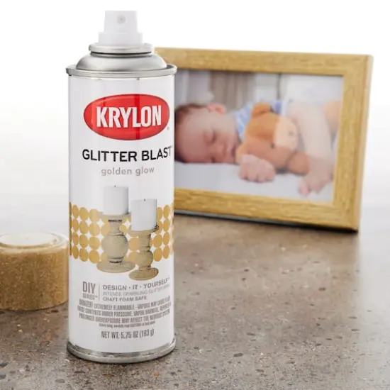 Krylon&reg; Glitter Blast&trade; Golden Glow {4}