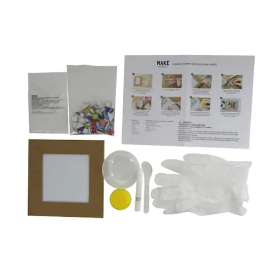 5" x 5" Rainbow Mosaic Frame Kit by Make Market&reg; {4}