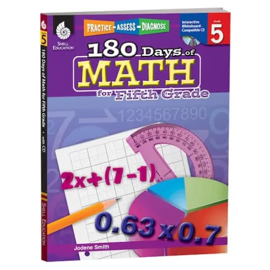 180 Days of Math Activity Book, Grade 5 {1}