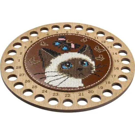 Wonderland Crafts Cat Thread Organizer Making Kit {4}