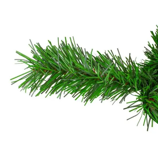 30" Unlit Mixed Pine Artificial Christmas Teardrop Swag {4}