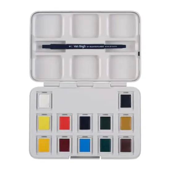 Royal Talens Van Gogh Watercolor Pocket Box Set {3}