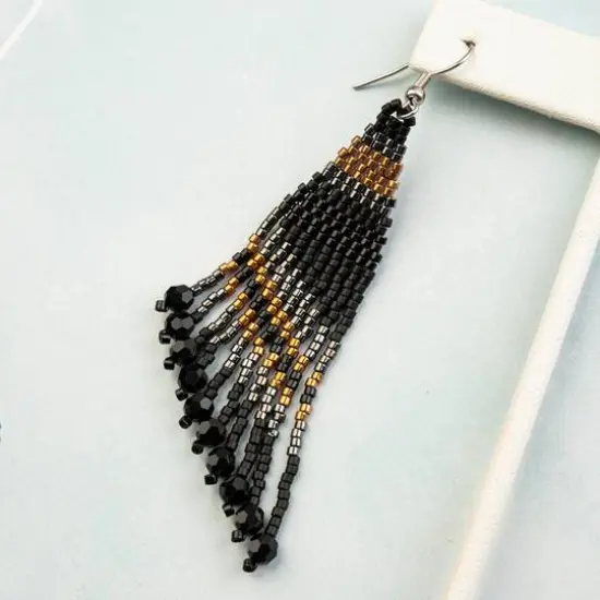 John Bead 11/0 Miyuki Delica Glass Seed Beads, 5g Dark Cream {4}