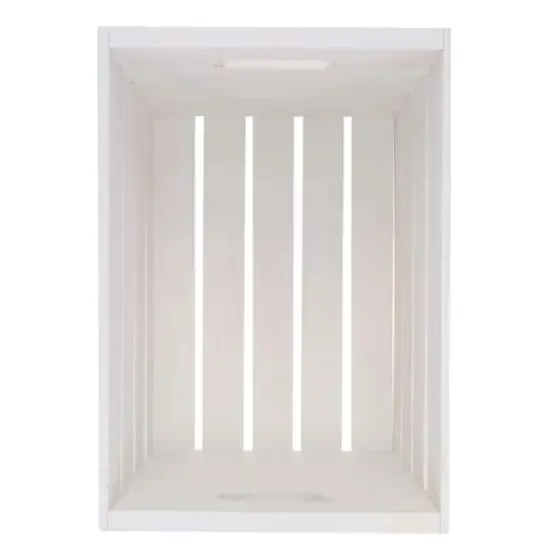 Whitewash Wooden Crate by Make Market&reg; {5}