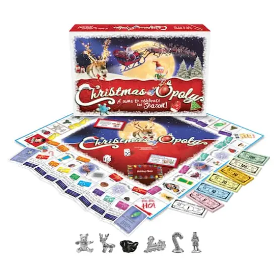 Late For The Sky Christmas-Opoly&trade; Board Game {1}