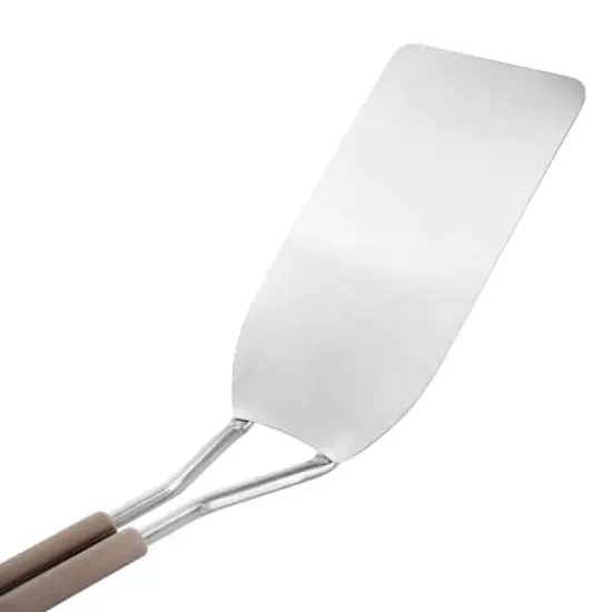 Martha Stewart Everyday Taupe Stainless Steel Spring Turner {4}