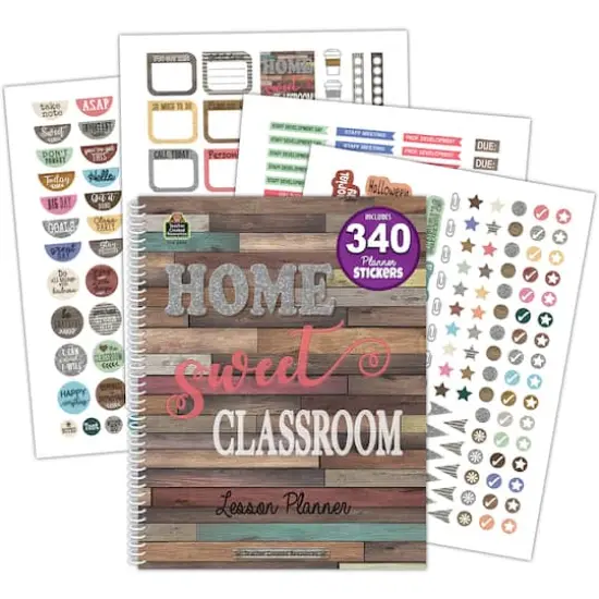 Teacher Created Resources Home Sweet Classroom Lesson Planner {1}