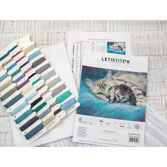 Letistitch Tucked In Counted Cross Stitch Kit {17}