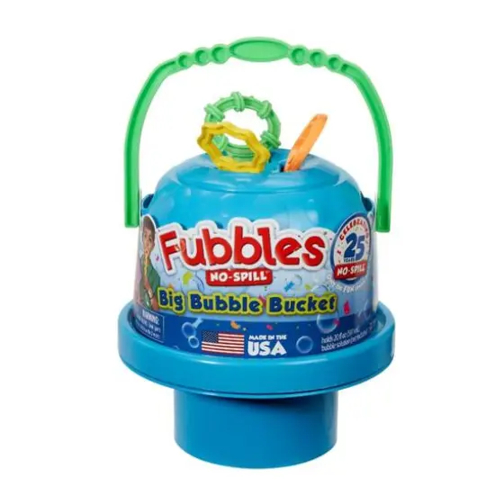 Little Kids&reg; Fubbles&reg; No-Spill&reg; Big Bubble Bucket Blue {2}