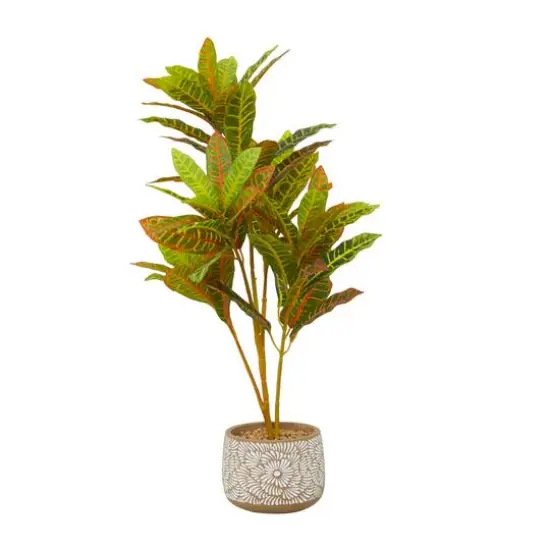 2.5ft. Potted Bohemian Banyan Tree Artificial Foliage {6}