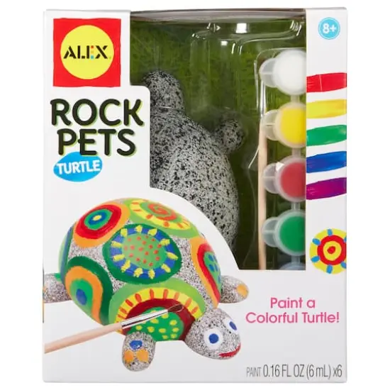 ALEX Toys Craft Rock Pets Turtle Kids Art and Craft Activity {1}