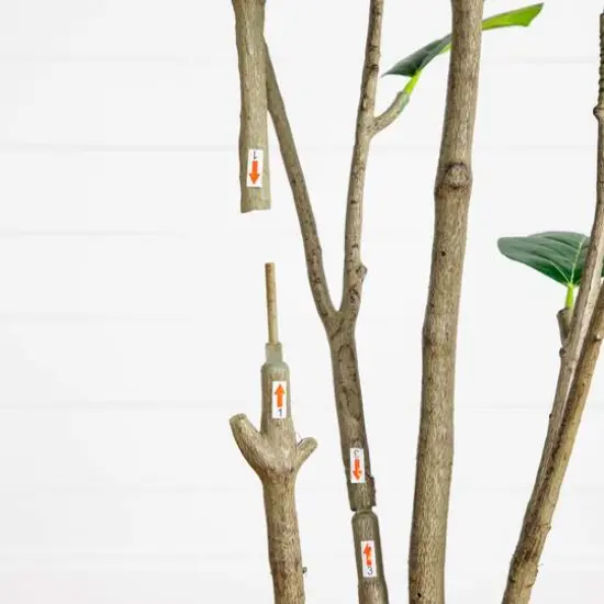 7ft. Artificial Minimalist Audrey Ficus Tree {7}