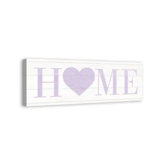Home Heart Easter 12" x 36" Canvas Wall Art {3}