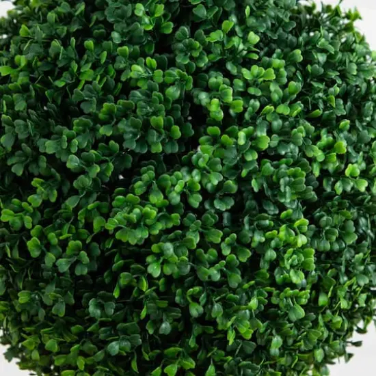5ft. Potted Artificial Triple Ball Boxwood Topiary Tree {4}