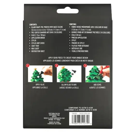 3D Gingerbread House LED Diamond Art Kit by Make Market® {5}