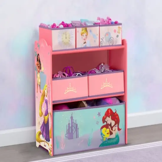 Disney&reg; Princess Design & Store 6 Bin Toy Storage Organizer  {3}