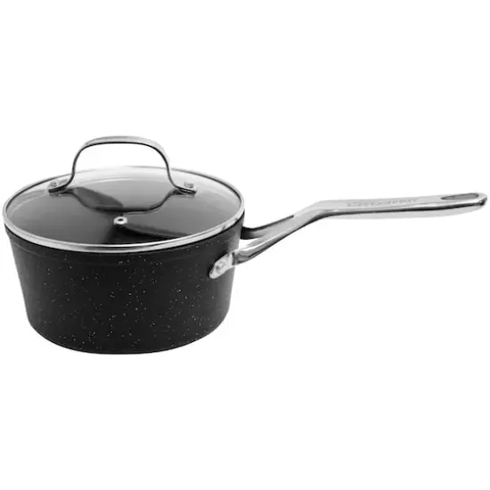 THE ROCK&trade; by Starfrit 3qt. Saucepan with Glass Lid {1}