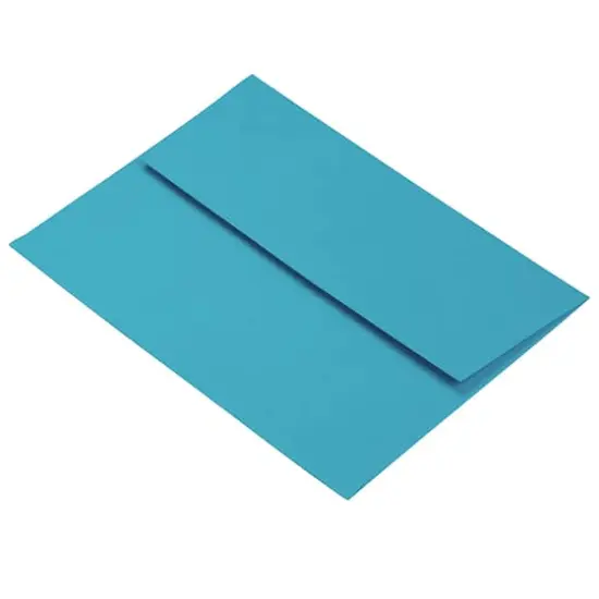 JAM Paper A2 Colored Invitation Envelopes, 50ct. Blue {5}