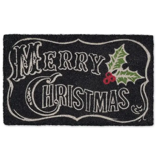 DII&reg; Merry Christmas Chalkboard Doormat {1}