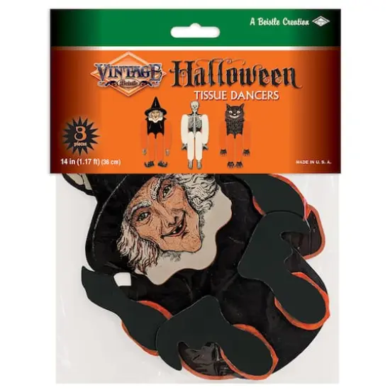 Beistle Vintage Halloween Tissue Dancers {4}