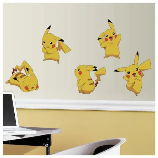 Pokemon&trade; Pikachu Peel & Stick Wall Decals {4}