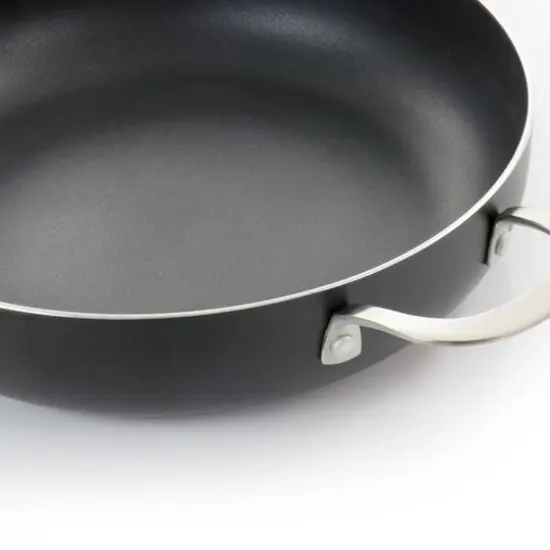 Oster Palladium 4.8qt. Aluminum Saut&eacute; Pan with Glass Lid {5}