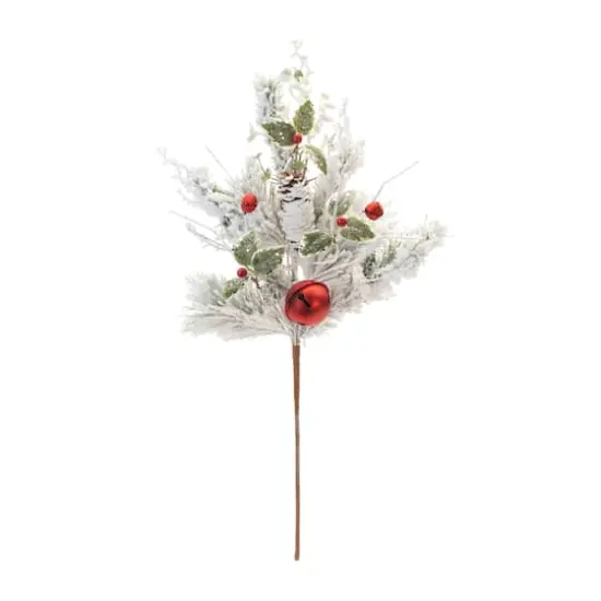 2ft. Flocked Ornament Pine Spray, 2ct. {4}