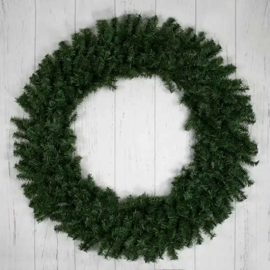 4ft. Canadian Pine Artificial Christmas Wreath {10}