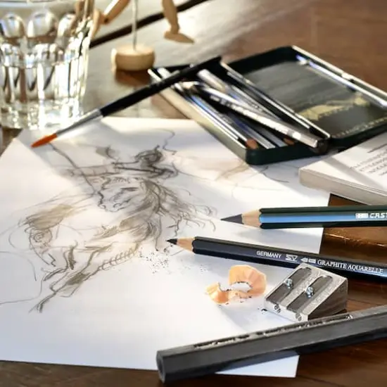 Faber-Castell Pitt Graphite Pencil Set {5}