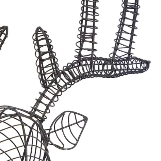 Black Iron Industrial Wall Decor, 24" x 21" x 9" {4}