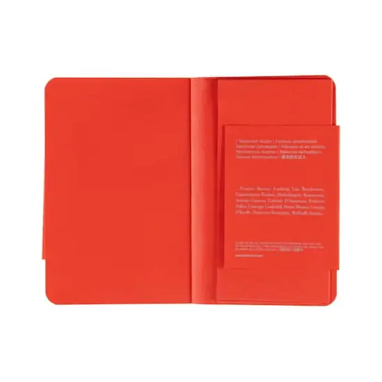 Fabriano&reg; Ecoqua Plus Dotted Fabric-Bound Notebook Red {9}