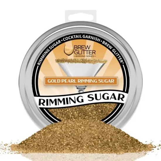 Bakell&reg; Brew Glitter Rimming Sugar Gold {6}