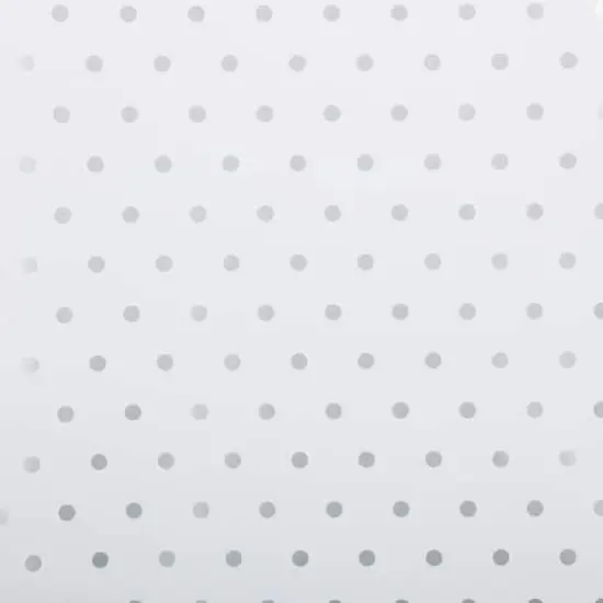 JAM Paper Polka Dot Gift Wrap Set, 2ct. White with Silver Glitter Dots {1}