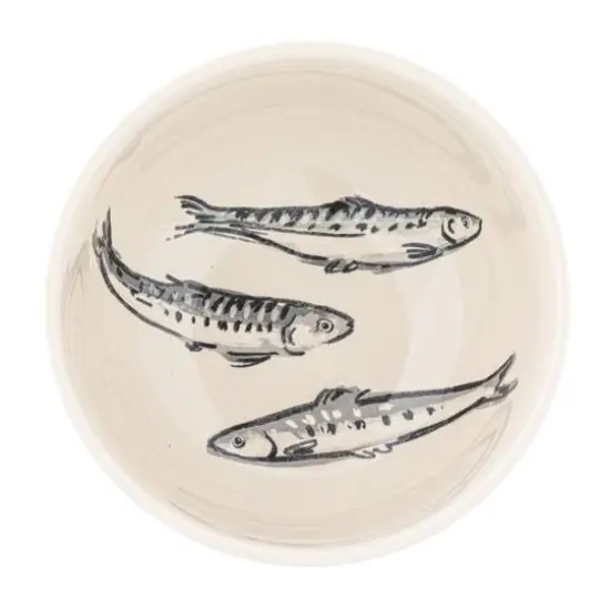 Hello Honey&reg; 6" Sea Animal Designs Stoneware Cereal Bowl Dinnerware Set {7}