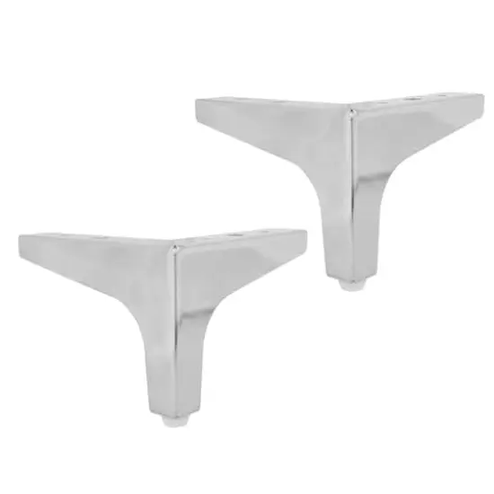 Dritz&reg; Home Nickel Metal Corner Legs Set {3}