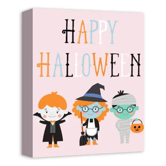 Halloween Costumes Canvas Wall Art {3}